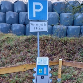 Camperplaats extern, voor maximaal 2 nachten